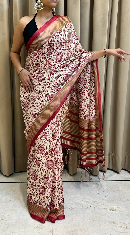 Noori Silk Blend Saree 105