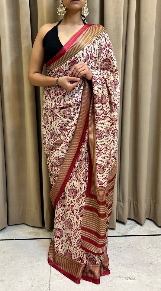 Noori Silk Blend Saree 105