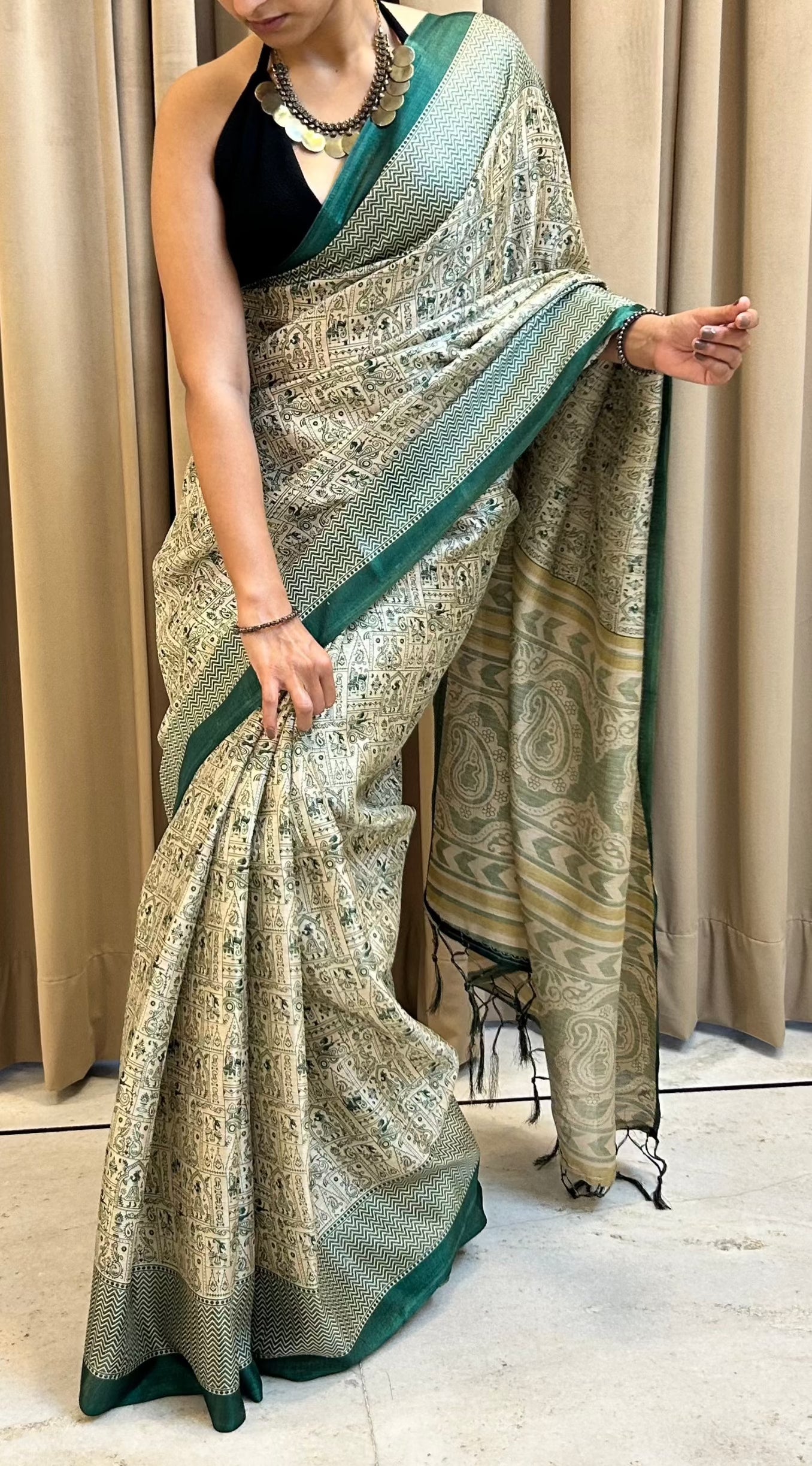 Noori Silk Blend Saree 106