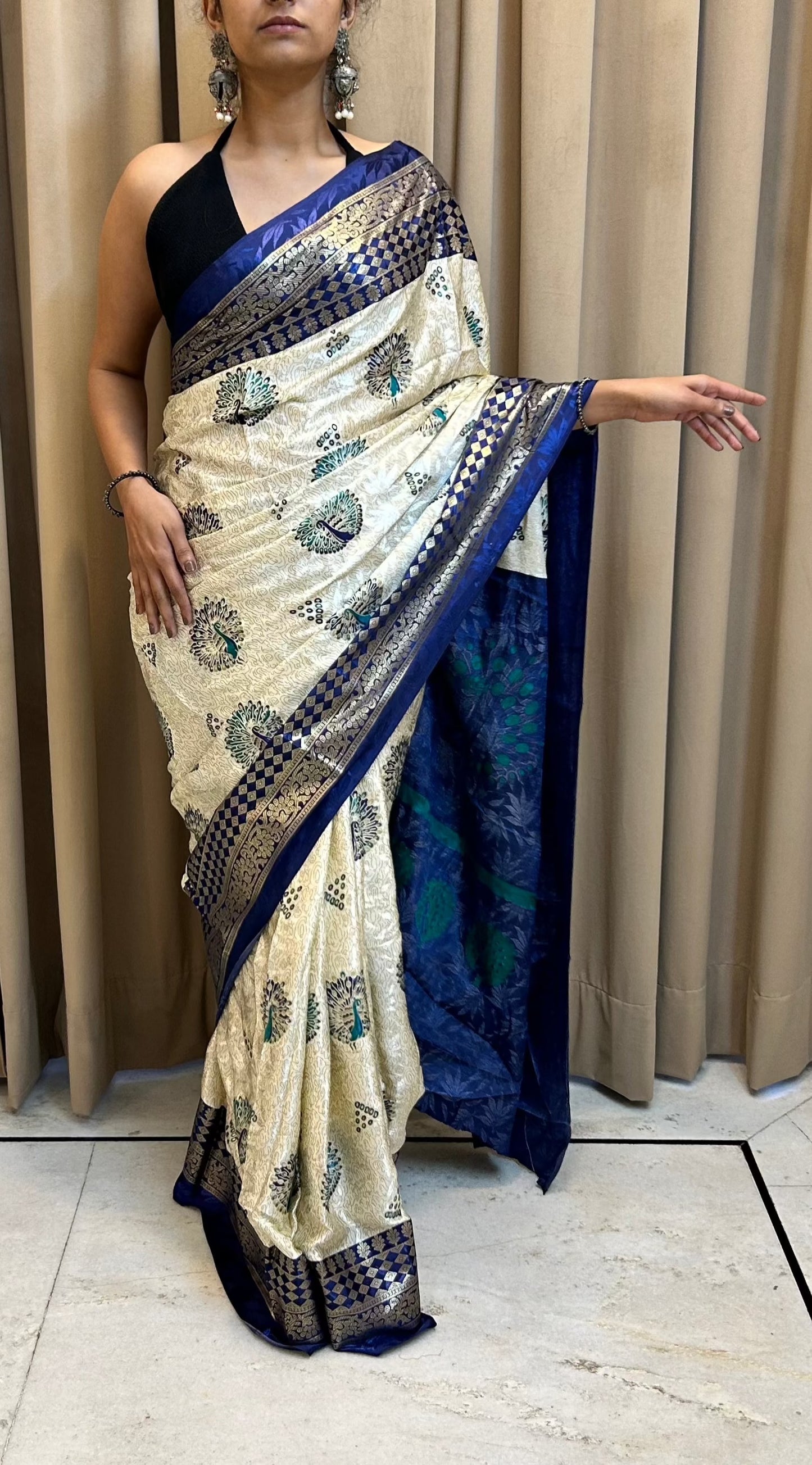 Noori Silk Blend Saree 110