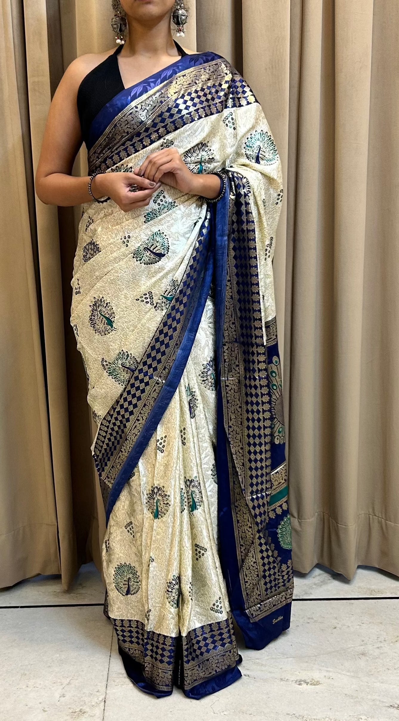 Noori Silk Blend Saree 110