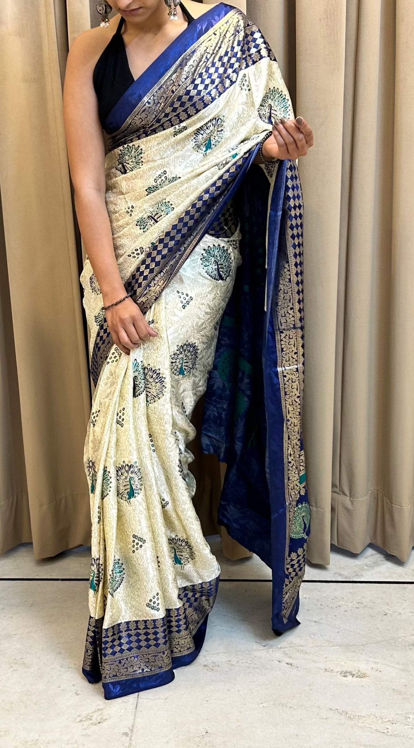 Noori Silk Blend Saree 110