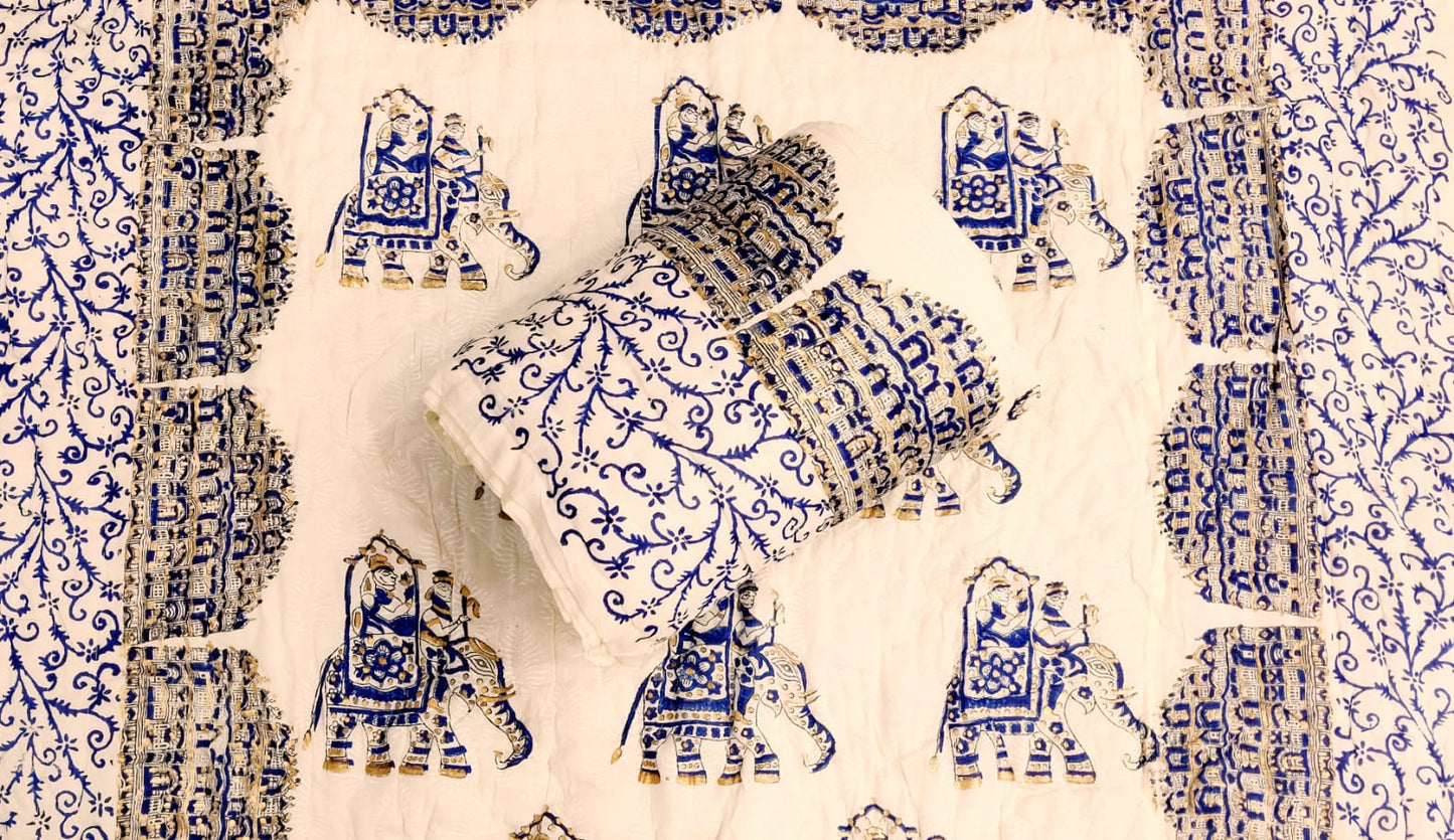 Royal Rajputana Non Reversible Quilt - 135