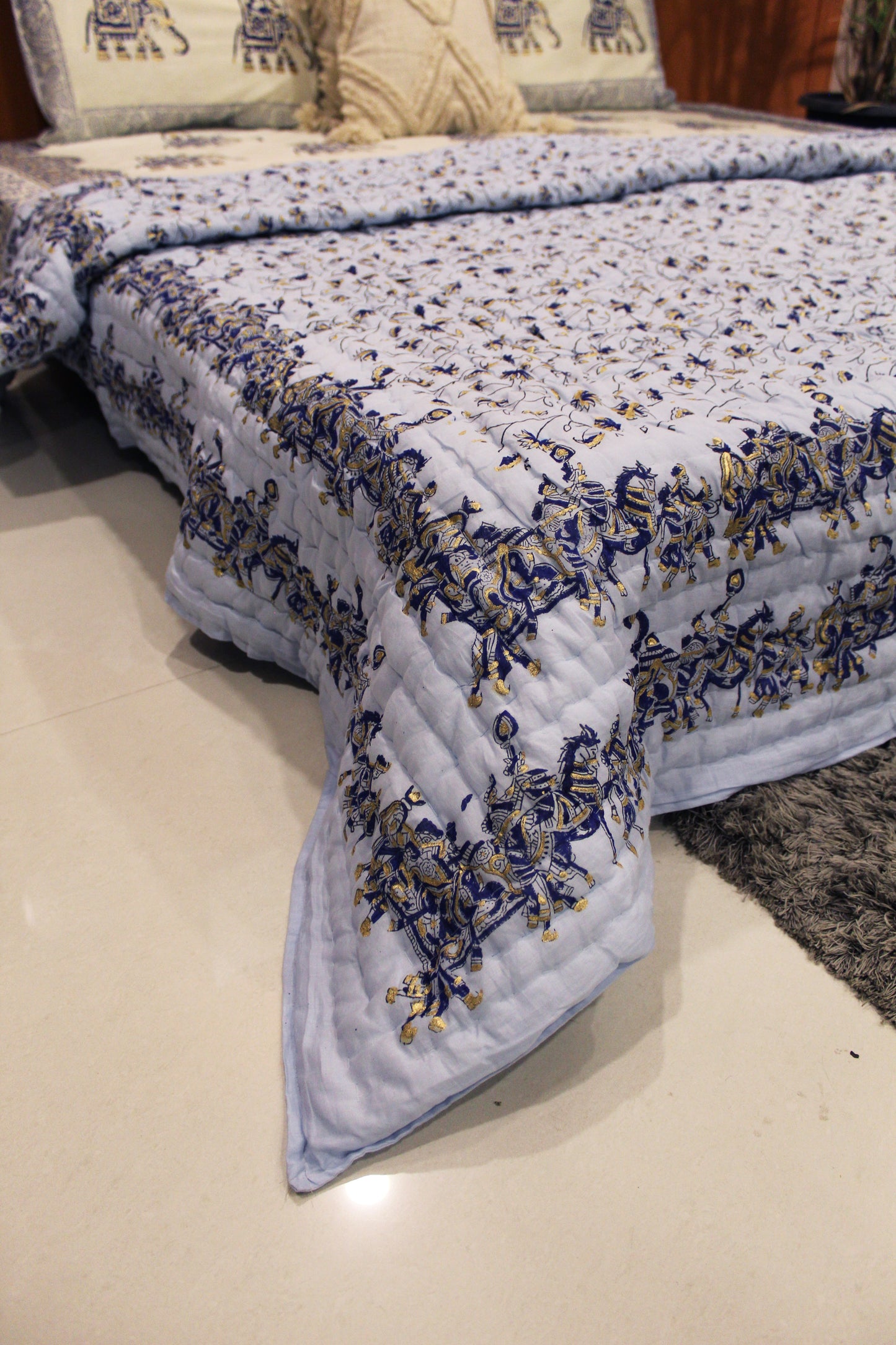 Royal Rajputana Non Reversible Quilt - 137