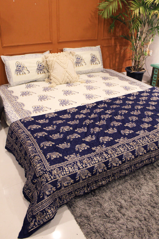 Royal Rajputana Non Reversible Quilt - 136