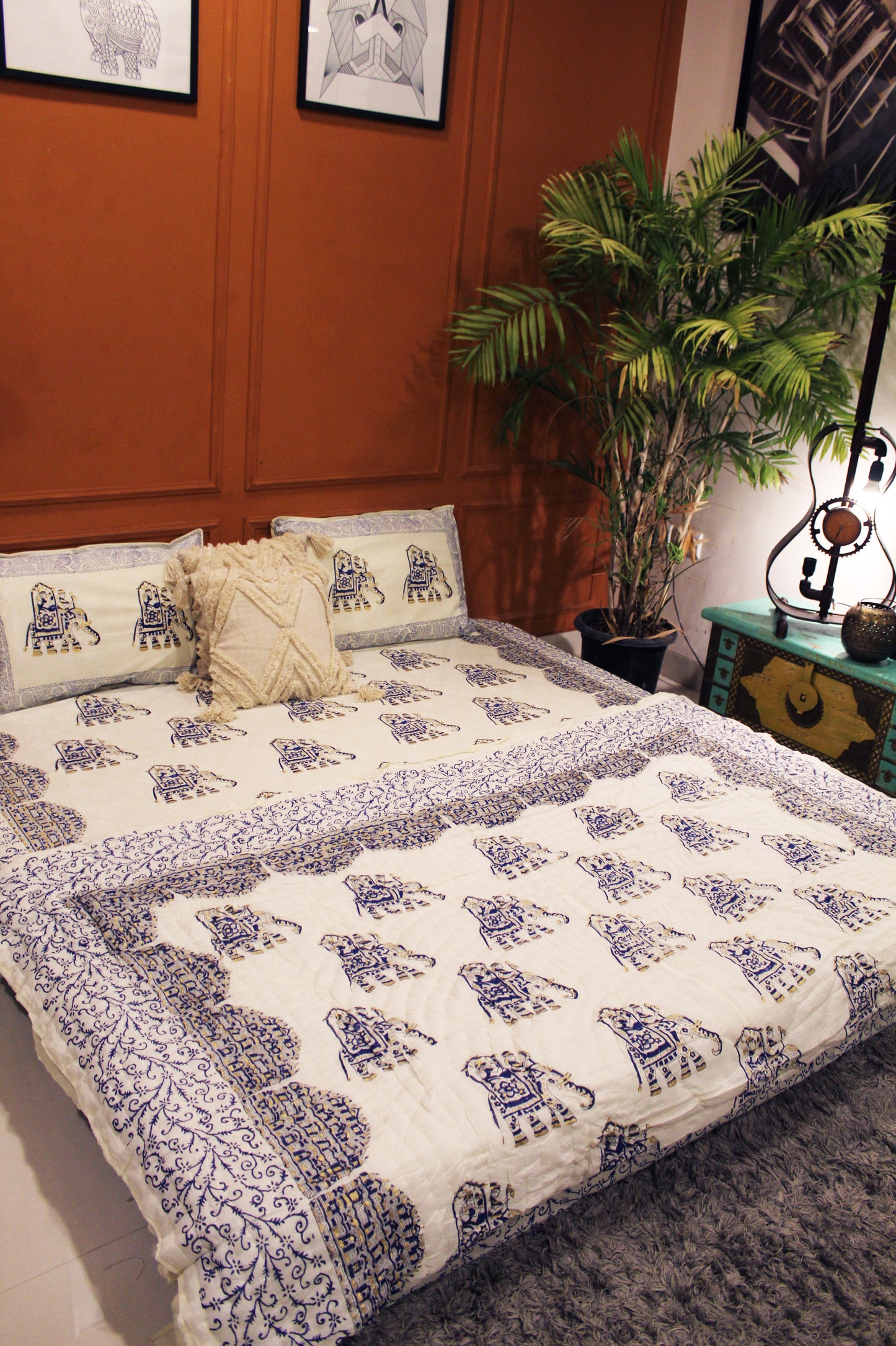 Royal Rajputana Non Reversible Quilt - 135