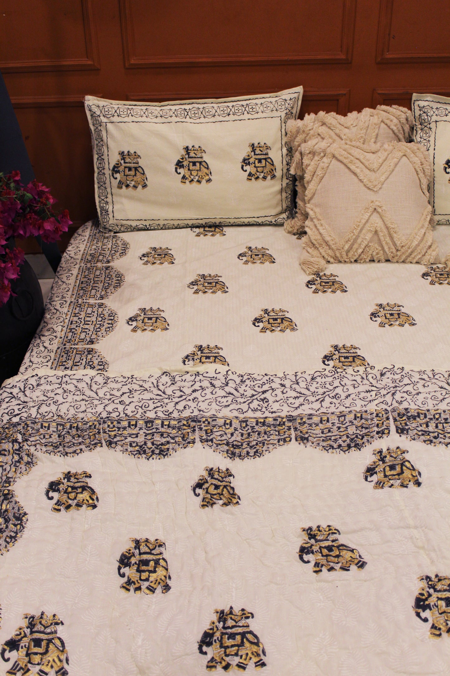 Royal Rajputana Non Reversible Quilt - 135