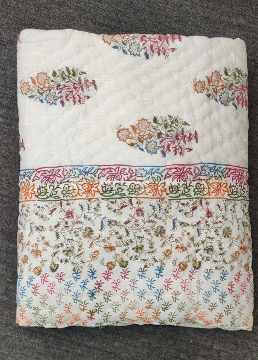 Royal Rajputana Non Reversible Quilt - 116