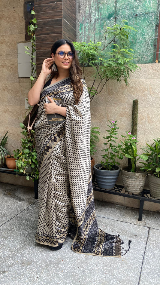 Keri Print all over Silk Saree